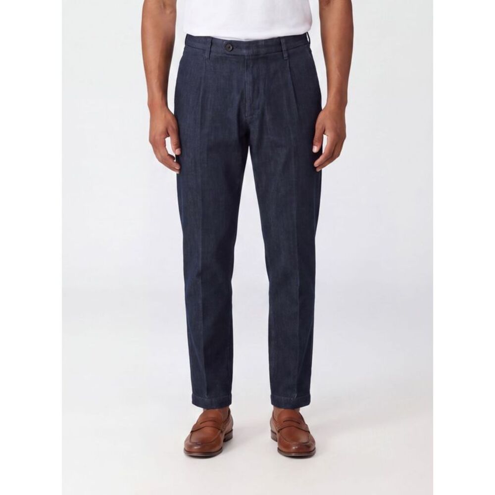 Re-Hash Men Re-Hash Straight-Fit Five-Pocket Jeans In Cotton Denim